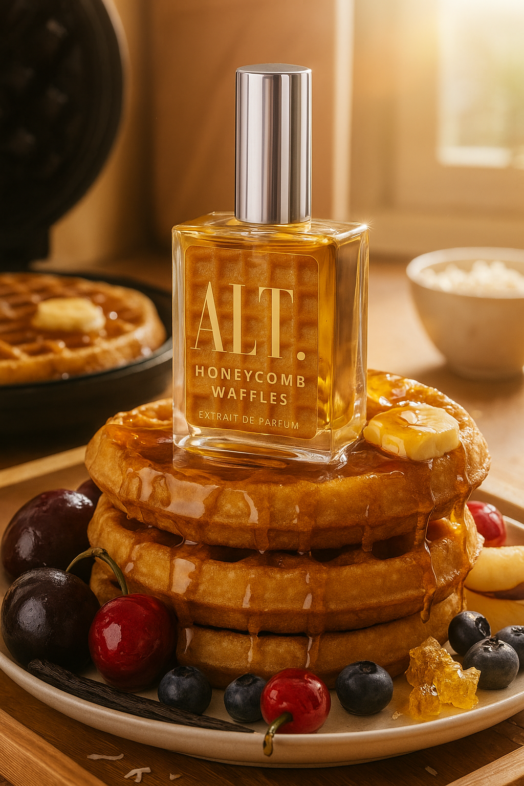 Honeycomb Waffles